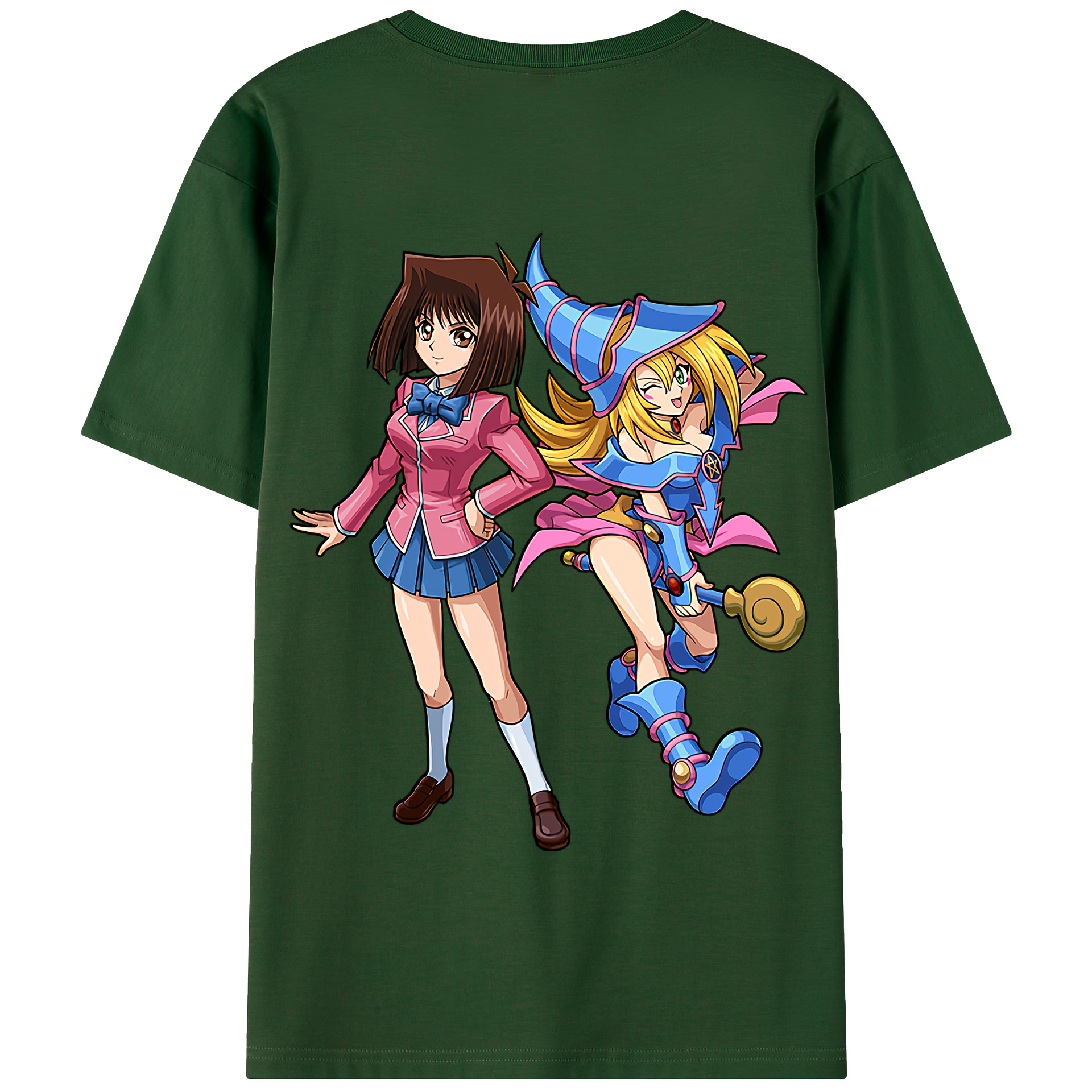 （画像用） 遊☆戯☆王 Yu-Gi-Oh! 綿100％半袖Tシャツ（背面プリント）